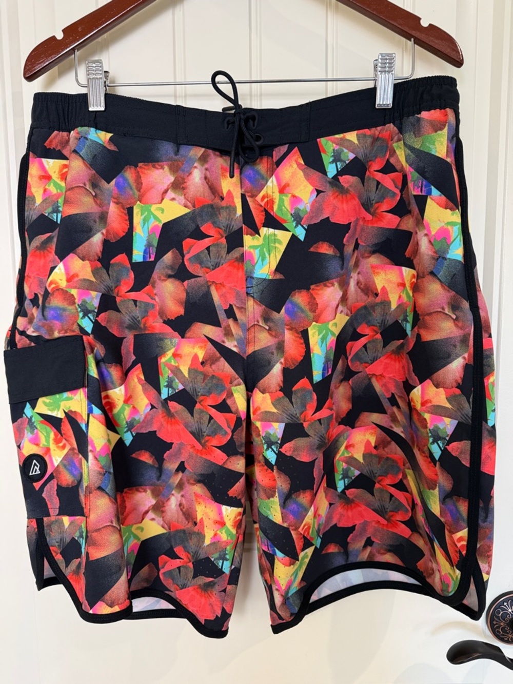 Ripzone Board Shorts Men's XL Multicolor Abstract Surf Swim Shorts 20" - Picture 2 of 12
